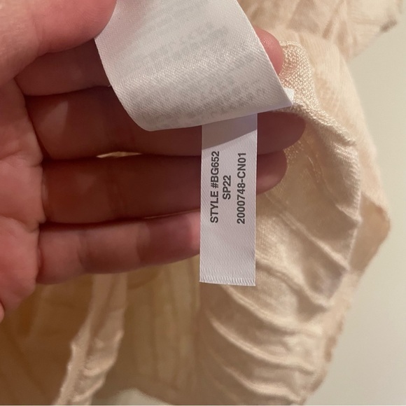 J. Crew Women’s Silk-Cashmere Blend Cropped Shirt Heathered Sandy Beach 2X - Picture 9 of 10